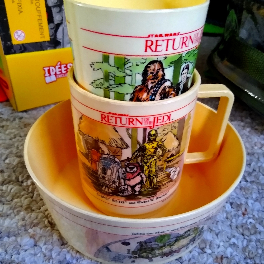 Vintage Star Wars Dishes